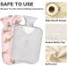 Naanle Tropical Leopard Hot Water Bottle - 1L Transparent Heat Bottle for Bed | Hand & Feet Warmer Pain Relief & Cold Therapy - Buy Online on GoSupps.com