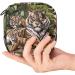 Menstrual Pad Bag with Zipper | Ladies Napkin Pouch & Tampons Collection Bag for Women & Girls - Tiger Design - Buy Online on GoSupps.com