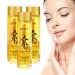 JASUBAI 3 Pack Anti Ageing Serum Ginseng Peptides Serum Anti Wrinkle Ginseng Serum Skin Rejuvenation Anti Ageing Skin Firming Products with Ginseng Ginseng Essence Water