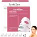6 Masques Premium | Masque Collagene et Acide Hyaluronique | Masque collag ne Anti-Rides Anti Cernes | Masque visage Soins Hydratant Raffermissant Anti- ge | Peau Lisse et clatante