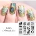 KADS 4pcs Nail Art Stamping Plates - Star & Animal Chinese Style Nature Designs for DIY Nail Art - Buy Online on GoSupps.com