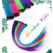 13 Pcs Multi-Color Hair Extensions - 20 Inch Clip-in Rainbow Highlights for Women & Kids - Buy Online on GoSupps.com