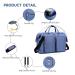 Pomelo Waterproof Diaper Bag with Stroller Hooks & Adjustable Strap | Blue Violet Multifunctional Travel Bag for Baby On-The-Go - Buy Online on GoSupps.com