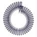 90s Zig Zag Circle Headbands for Women's Hair - 12 Pack (3 Colors) | Shop Now! - Buy Online on GoSupps.com
