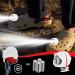 ePicsoa 2 Pcs Rechargeable Croc Lights for Clog Shoes | Waterproof LED Headlights for Dog Walking | 3 Light Modes | Great Gifts for Adults & Kids | White 1 - Buy Online on GoSupps.com