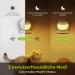 Buy Auvon Night Light Socket with Movement & Twilight Sensor - Adjustable Warm White LED - Perfect for Children's Room Bedroom Kitchen - 2 Pack - Buy Online on GoSupps.com