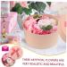 Ipetboom 1 Box Preserved Flower Decoration Christmas Decorations Artificial Wedding Bouquet Scented Carnation Flower Mom Gifts Wedding Decoration Soap Flower Soap Rose 16.2X16.2X8.2CM Pink1 - Buy Online on GoSupps.com
