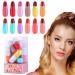 12-Part Matte Lipstick Set - Pigmented Nude Mini Capsule Lip Tints | Non-Stick Long Lasting Gift for Mom - Multicolored Pack - Buy Online on GoSupps.com