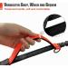 Snocyo Jogging Leash for Medium & Large Dogs - Elastic Reflective Double Handle & Waist Belt - Perfect for Active Dog Owners - Black & Orange - Buy Online on GoSupps.com