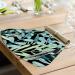 Gossamer Palms Reversible Wedge Shaped Placemat Set - Set of 4, Made in the USA - Buy Online on GoSupps.com