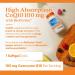 Doctor's Best High Absorption CoQ10 100 mg with BioPerine - 120 Softgels - Buy Online on GoSupps.com