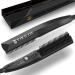 Vikicon beard gladed for men mini electric beard smooth iron 30s quickly heated brush comb ionic hair straightener smoothing for the styling of long and short beard black