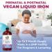 MaryRuth Organics Prenatal & Postnatal Liquid Iron Supplement - 15.22 Fl Oz Berry | Vegan, Non-GMO, Gluten/Sugar-Free, Immune Support - Buy Online on GoSupps.com