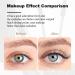 Volume and Length Mascara 8ml 4D False Eyelash Effect Mascara Black Waterproof Mascara 4D Silk Fiber Mascara 4D Waterproof Lash Mascaras for Longer Thicker Lasts All Day-#02 - Buy Online on GoSupps.com