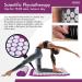 Generise Acupressure Mat & Pillow Set for Pain Relief - Purple/White Spikes - Buy Online on GoSupps.com