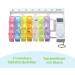 Edoso 7-Day Pill Organizer with Alarm | Weekly Medicine Box & Timer for Memory | German Description | Reinforced Alarm Tone | Colorful Tablet Containers - Buy Online on GoSupps.com