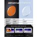 ANYLUV Blue Light Blocking Glasses - Gunmetal Frame Orange Lens | Anti Eyestrain for Men and Women - Buy Online on GoSupps.com