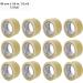 Amazon Basics Packaging Tape  1.9 in x 72.2 yards  1.8mil Thickness (12-Roll)  Clear 12-Roll 1.9in x 72.2yd  1.8mil Thickness - Buy Online on GoSupps.com