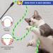 Simarro Interactive Cat Stick Toys - 3PC Colorful Bite-Proof Rope Wands for Kitten Training & Exercise | Teasing & Playful Fun - Buy Online on GoSupps.com