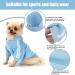 Buy QiCheng&LYS Dog Coat - Cute Cotton Warm Hoodies for Puppies & Cats (Blue Size S) | Cozy Pet Apparel - Buy Online on GoSupps.com