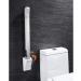 Bathroom Support Folding Bar Foldable Bathroom Grab Bar with Leg for Old People Gravida Disabled Folding Handle Bracket Grab Bar Wall Mounted White - Buy Online on GoSupps.com