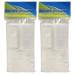 Set of 400 Black Duck Brand Zip Close Resealable Disposable Plastic Pill Bags 3" x 2" with White Writing Block Area for Easy Labeling (400)