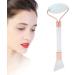 Verdant Touch Dual Head Face Roller Massager | Skin-Friendly Gua Sha Tool for Facial Massage - Buy Online on GoSupps.com