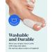 YOGAMEDIC Bunion Corrector Toe Separator for Hallux Valgus & Bunion Support - 6Pcs Soft Silicone Pads for Big Toe Alignment - Unisex - Buy Online on GoSupps.com