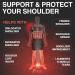 Shoulder Brace for Rotator Cuff: Men's Support for Torn Rotator Cuff & Pain Relief - Buy Online on GoSupps.com