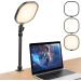 ULANZI Select  - Desk Key Light for Zoom Video - K7 Pro Key Lighting Dimmable 3200K-5600K 15W  CRI 95+ Edge Emitting  Desk Clamp  360° Degree Ball Head Extendable Pole for Streaming Conference