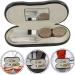 Tidtaleo 2-in-1 Travel Glasses Case & Contact Lens Holder - Stylish Portable Storage Box for Outdoor & Everyday Use (15.8x7.4cm) - Buy Online on GoSupps.com