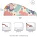 Rainbow Doodle Hair Towel 2 Pack | Super Absorbent Quick Dry Hair Turbans for Women & Girls - Buy Online on GoSupps.com