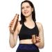 Copper Water Bottle 900ml with Tumbler | Joint-Free & Leak-Proof for Ayurvedic Health Benefits - Buy Online on GoSupps.com