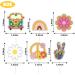 Boho Rainbow Party Cupcake Toppers Boho Baby Shower Party Decor - Boho Rainbow Baby Boy Girl Birthday Party Decoration - Buy Online on GoSupps.com