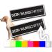 2 Pieces P24S K9 Dog Harness Velcro Stickers for Small & Medium Dogs - Custom Name - Small White - Buy Online on GoSupps.com