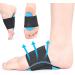 Kids Arch Support Sleeves - Relief for Foot Pain Plantar Fasciitis & Flat Feet - Orthotic Insoles for Children - Comfortable Cushioning in Blue - Buy Online on GoSupps.com
