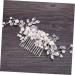 HAPINARY Wedding Hair Comb Tiara Comb for Bridal Crystal Hair Comb Bridal Hair Comb Hair up Wedding Bride Bride Comb - Buy Online on GoSupps.com