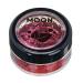 Biodegradable Eco Chunky Glitter by Moon Glitter - Dark Rose - Cosmetic Bio Festival Makeup Glitter for Face Body Nails Hair Lips - 3g