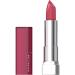 Maybelline Color Sensational Lipstick  Lip Makeup  Cream Finish  Hydrating Lipstick  Nude  Pink  Red  Plum Lip Color  Pink Pose  0.15 oz  (Packaging May Vary) 233 PINK POSE 1 Count (Pack of 1)