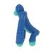 Nuby Geo Zoos Massaging Teether - BPA-Free Baby Teething Toy - Blue Gorilla Design - 3+ Months - Buy Online on GoSupps.com