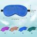 4-Piece Kids Silk Sleep Mask Set - Adjustable Strap Eye Masks for Travel & Relaxation in Dark Green, Royal Blue, Purple & Coffee - Buy Online on GoSupps.com