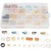 Metal Hair Braid Rings Cute Shell Pendants Decoration for Stylish Hairstyles Fashionable Dreadlock Hair Coils Accessories with Exquisite Patterns Suitable for Home Professional Salon - Buy Online on GoSupps.com