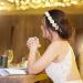 SWYSGS Sunflower Crown Daisy Hair Ring Bride Headpiece Crown Adjustable Hair Ring (White) - Buy Online on GoSupps.com
