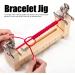 TOPINCN Paracord Bracelet Maker Wood Jig with Clamp - DIY Hand Knitting Tool - Buy Online on GoSupps.com