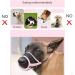 Heele Adjustable Nylon Muzzle for Dogs | Breathable Safe & Comfortable for Small & Medium Dogs | Prevents Biting Chewing & Barking (Large Pink) - Buy Online on GoSupps.com