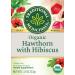 Organic Hawthorn & Hibiscus Herbal Tea | Heart Health Support | 16 Tea Bags - Buy Online on GoSupps.com