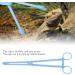 Yosoo Health Gear Extra Long Feeding Clip Tongs for Reptiles - 24.5cm - Buy Online on GoSupps.com