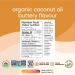 Nutiva Organic Coconut Oil with Non-Dairy Butter Flavor 858 mL Organic Non-GMO Vegan & Gluten-Free Plant-Based Replacement for Butter - Buy Online on GoSupps.com