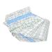 Buy 100pcs Transparent Waterproof Makeup Hand Palette - Adhesive Makeup Palette for Flawless Application | International Shipping Available - Buy Online on GoSupps.com
