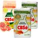 CBS Yerba Mat avec Fruits Tropicaux 2x0.5 kg + CBS Yerba Mat Pamplemousse 0.5 kg |Th mat d'Argentine | Boisson revigorante et nergisante Tropical + Pamplemousse
